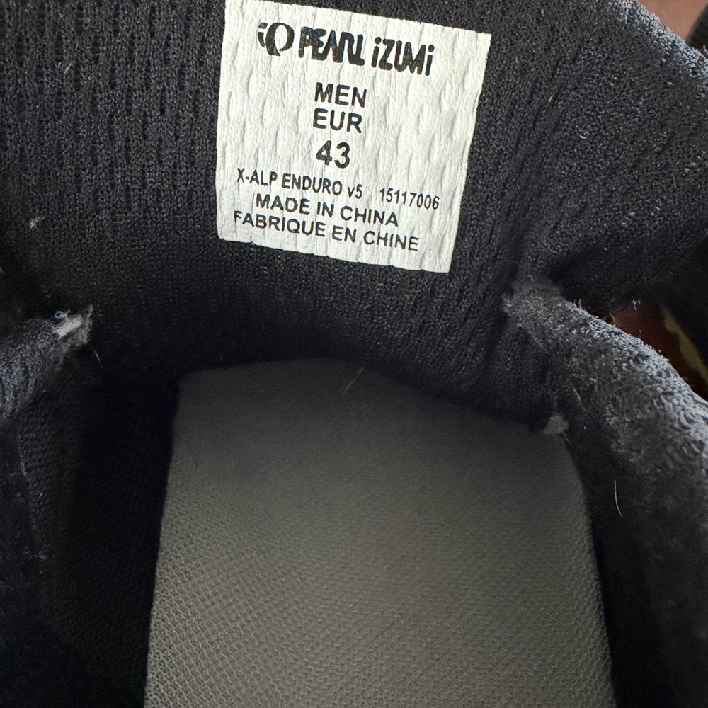 3/$15! Pearl Izumi X-Alp Enduro V5 men’s clip-in riding shoes. SPD clips. - Picture 5 of 7